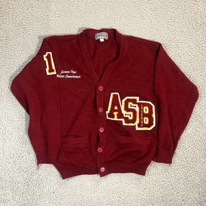 ASB High School Letter Sweater Womens La Serna High Large